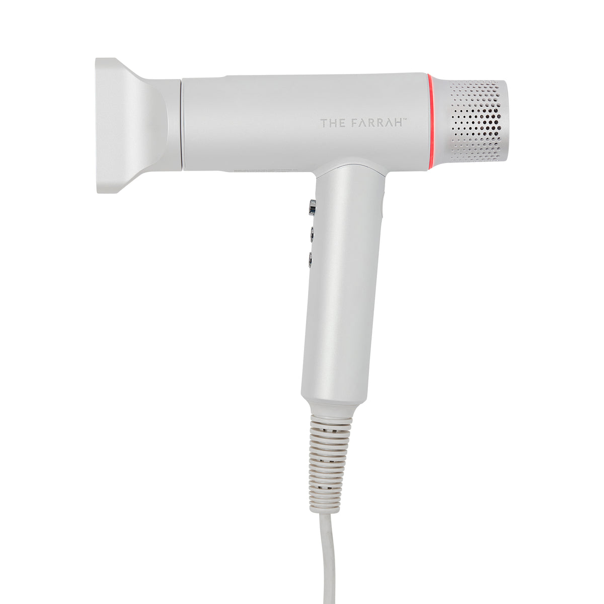 side view of blue farrah airpulse dryer with concentrator attachment 